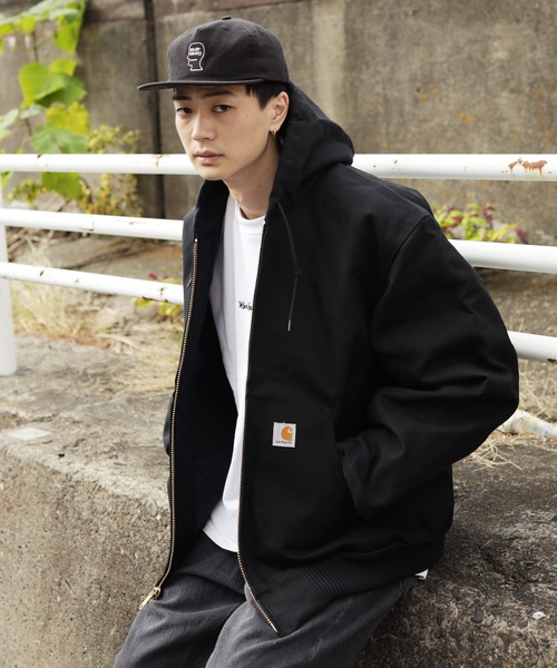 Carhartt（カーハート） ジップアップブルゾン LARGE ブラウン メンズ