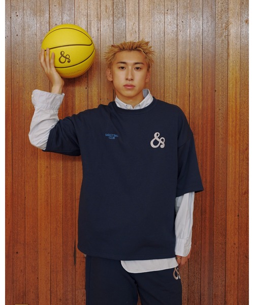 ＆RSON（アンダーソン） tシャツ STANDARD S/S SWEAT SETUP メンズ