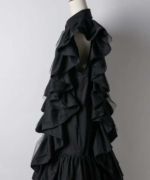 LA BELLE ETUDE（ラベルエチュード） シャツワンピース FREE ブラック