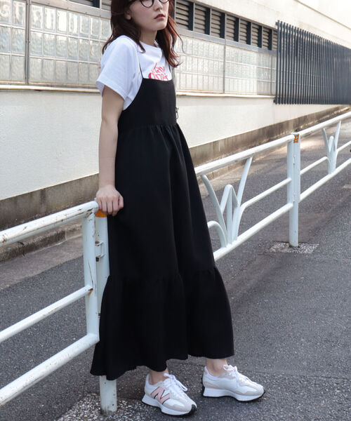 fredy emue（フレディエミュ） キャミソールワンピース 38 ブラック