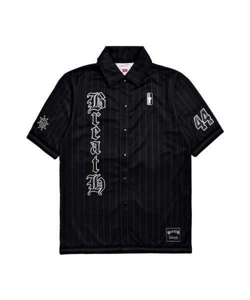 BREATH シャツ 半袖 × MITCHELL＆NESS BB SHOOTING SHIRT メンズ