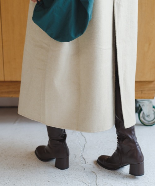 「Kastane」 チェスターコート 2 アイボリー レディース_画像8