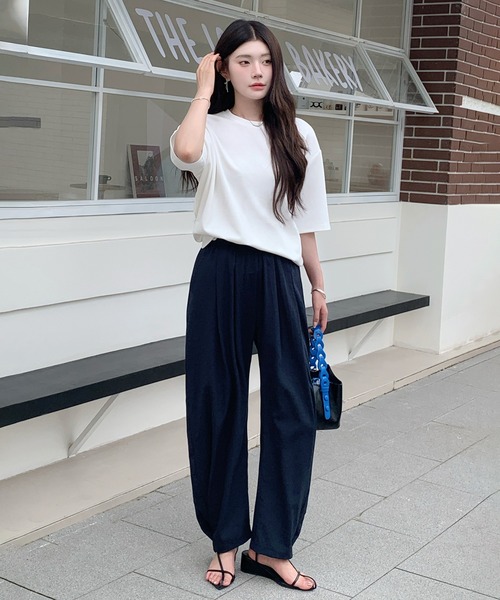 パンツ リネン風カーブパンツ レディース : ZOZOTOWN Yahoo!店 - 通販