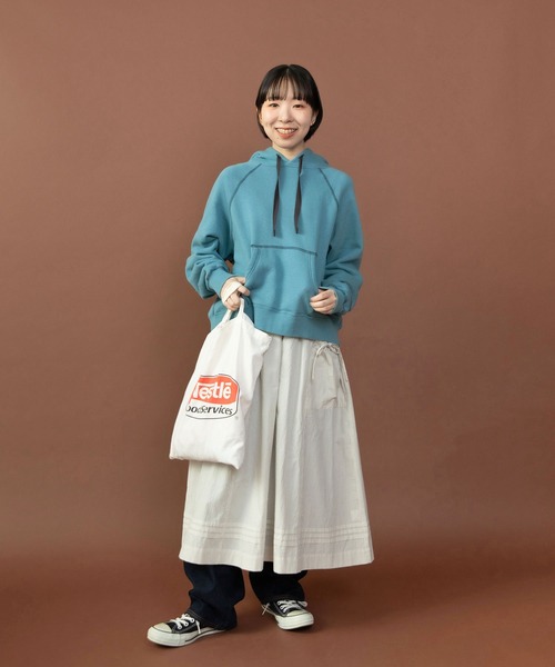 PAR ICI（パーリッシィ） パーカー リサイクルコットン 裏毛フーディー