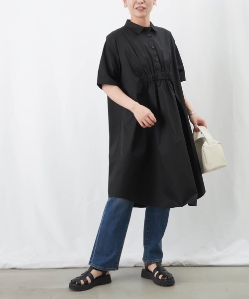 LADY LUCK LUCA（レディラックルカ） シャツワンピース FREE ブラック