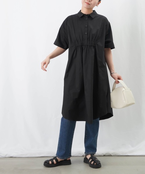 LADY LUCK LUCA（レディラックルカ） シャツワンピース FREE ブラック