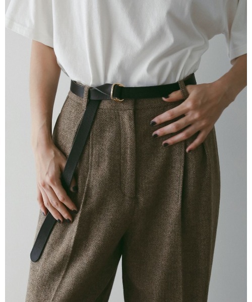 anuke（アンヌーク） ベルト anuke Double Backle Belt レディース