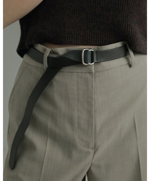 anuke（アンヌーク） ベルト anuke Double Backle Belt レディース