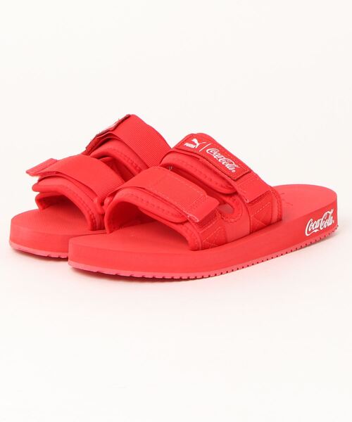 「PUMA」 サンダル 23.0cm レッド メンズ_画像7