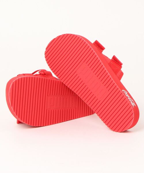 「PUMA」 サンダル 23.0cm レッド メンズ_画像9