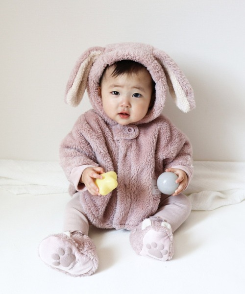 mocmof（モクモフ） ポンチョ ぬいぐるみ ケープ キッズ 子供服 男の子