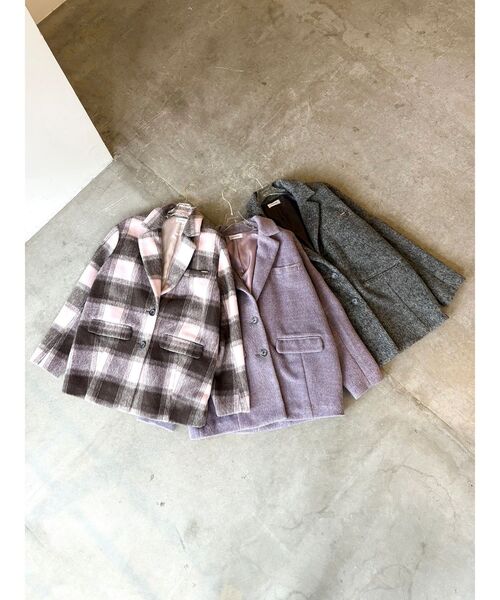 CALNAMUR（カルナムール） ジャケット テーラードジャケット ミニ