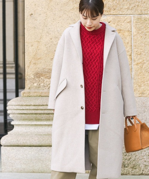 「FORK&SPOON」 コート ONE ベージュ レディース_画像5