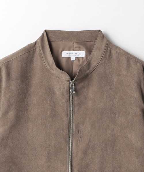 A DAY IN THE LIFE 革ジャン ライダース スエードライク ライダース