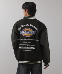 Dickiesスタジャン Dickies（ディッキーズ） スタジャン ロゴ刺繍切替スタジャン メンズ