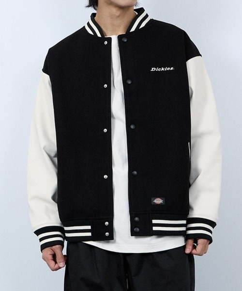 2NE1刺繍ロゴ入りスタジャン ブラック/ホワイト 2NE1刺繍ロゴ入りスタジャン ブラック/ホワイト