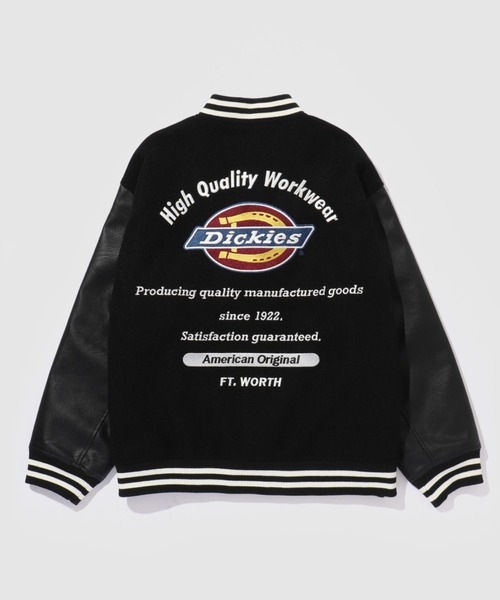 Dickies（ディッキーズ） スタジャン ロゴ刺繍切替スタジャン メンズ