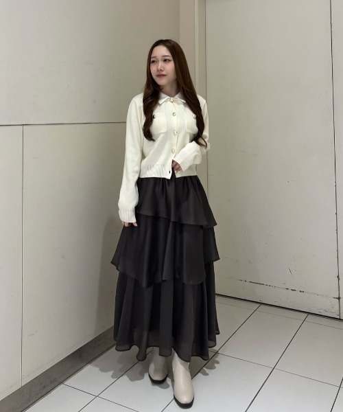 31 Sons de mode（トランテアン ソン ドゥ モード） スカート 2025秋冬