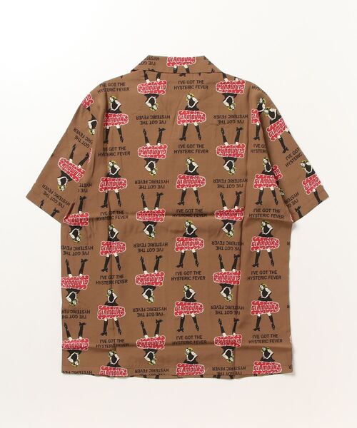 「HYSTERIC GLAMOUR」 半袖シャツ LARGE グリーン系その他 メンズの画像