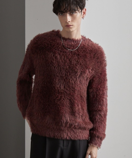 MONO-MART（モノマート） セーター ニット ミックスシャギー