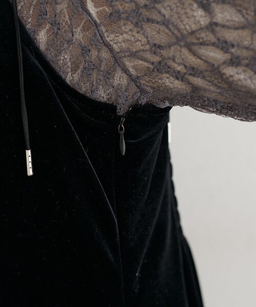 natural couture ワンピース 「mizu」マルチリボンマーメイド