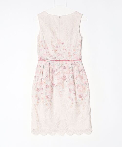 「Debut de Fiore」 ノースリーブワンピース 36 ホワイト レディース_画像2