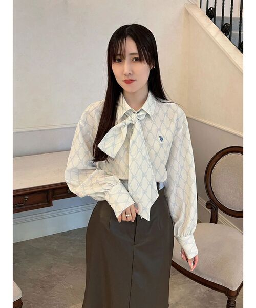 U.S. POLO ASSN.（ユーエスポロアッスン） ブラウス シャツ U.S. POLO