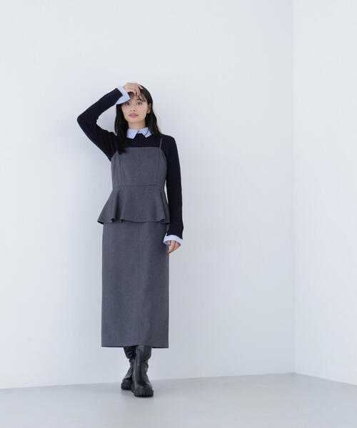 NATURAL BEAUTY BASIC ⭐新作⭐ジャンパースカート NATURAL BEAUTY BASIC（ナチュラルビューティーベーシック