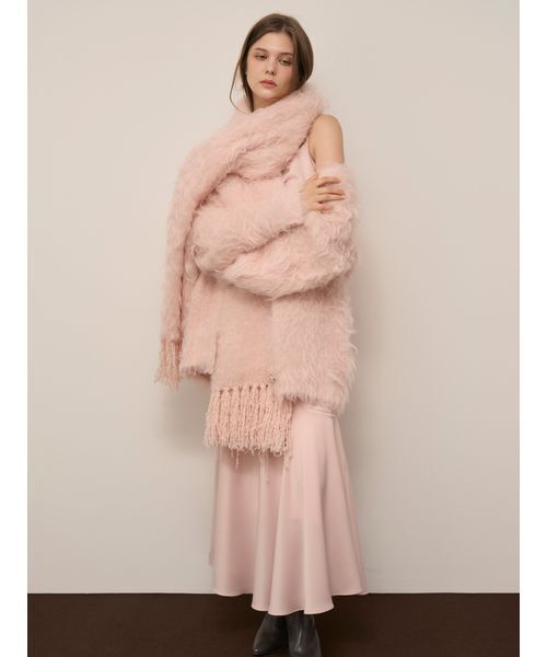 SNIDEL（スナイデル） ワンピース サテンマーメイドキャミワンピース