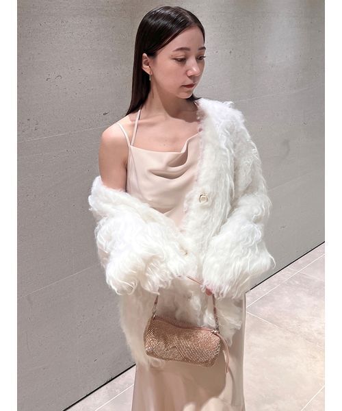 SNIDEL（スナイデル） ワンピース サテンマーメイドキャミワンピース