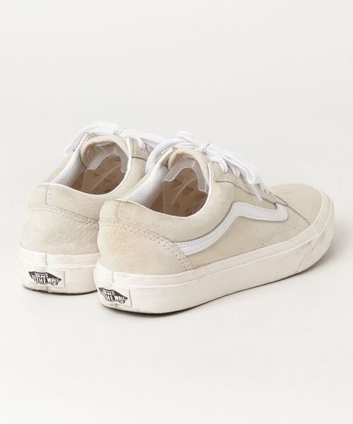 「VANS」 ローカットスニーカー 23cm ベージュ レディース_画像2