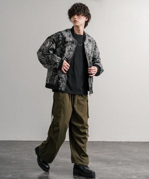 ビレッジマンズストア　受注MA-1 Mサイズ Rocky Monroe（ロッキーモンロー） ma1 ma-1 オーバーサイズ