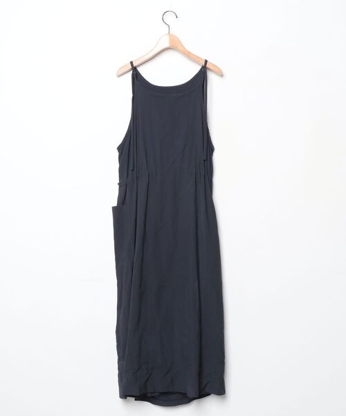 「Ebonyivory」 キャミソールワンピース FREE ネイビー レディース_画像2