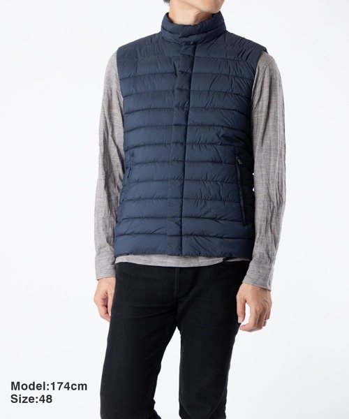 ダウンベスト ベスト HERNO NUAGE DOWN VEST ヘルノ ニュアージュ ダウンベスト メンズ レディースの画像