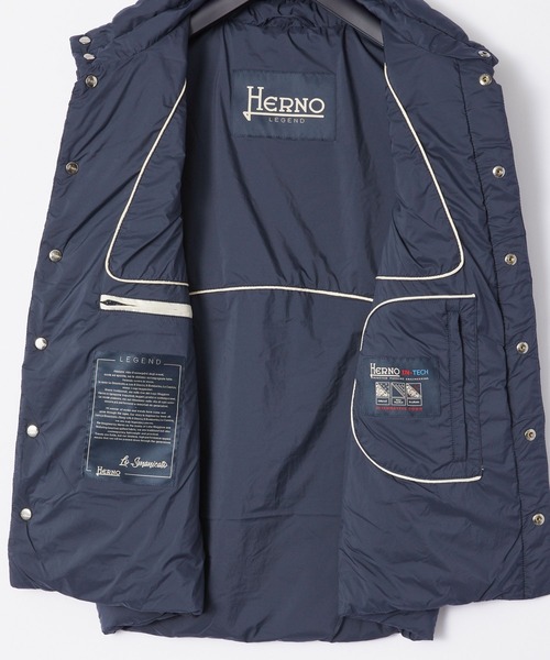 ダウンベスト ベスト HERNO NUAGE DOWN VEST ヘルノ ニュアージュ ダウンベスト メンズ レディースの画像