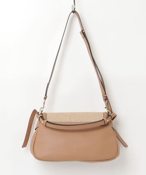 「LORISTELLA」 25SS CLEA RAFFIA 2WAYバッグ - オレンジ レディース_画像2