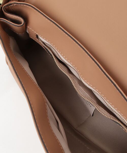 「LORISTELLA」 25SS CLEA RAFFIA 2WAYバッグ - オレンジ レディース_画像4