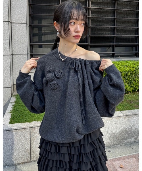 新品 ルシェルブルー wool smooth top ニットプルオーバー 黒 新品 ルシェルブルー wool smooth top ニットプルオーバー 黒 - メルカリ