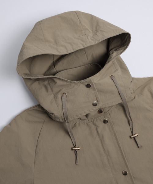 「La-gemme」 マウンテンパーカー フリー ブラウン レディース_画像3