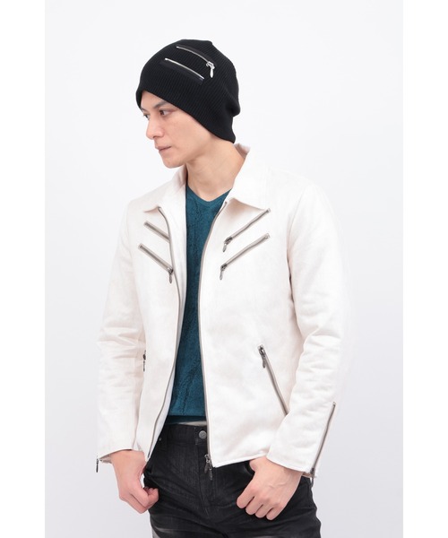 TORNADO MART（トルネードマート） ニット帽 ニットキャップ ZIP