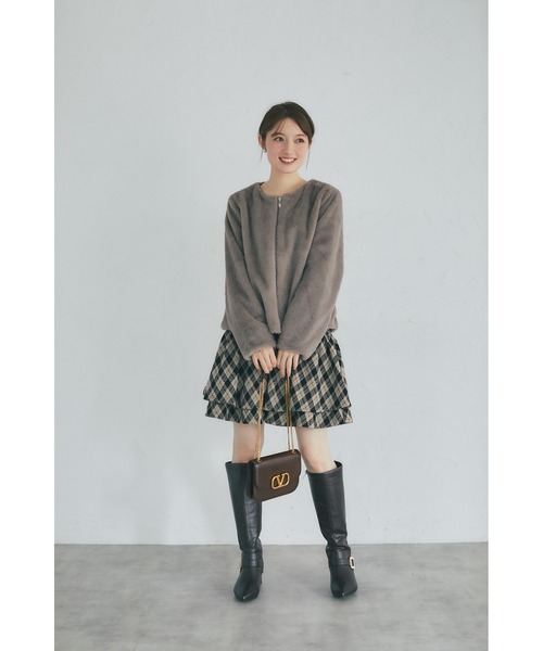 tocco closet（トッコ クローゼット） スカート アーガイルチェック柄