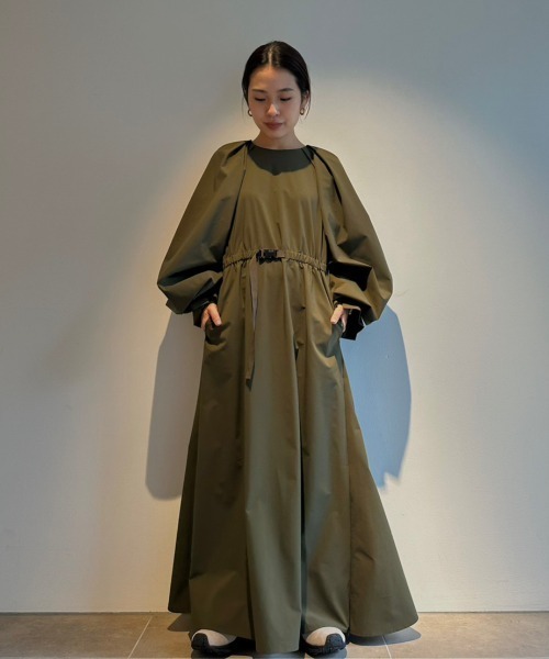 emmi 長袖ワンピース グリーン 1 6枚目