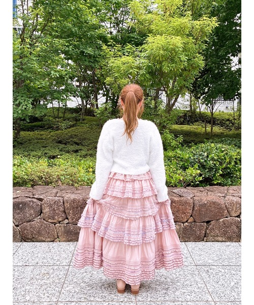 d*2様 PINK HOUSE ニット カーディガン PINK HOUSE（ピンクハウス） カーディガン ふわふわニットカーディガン