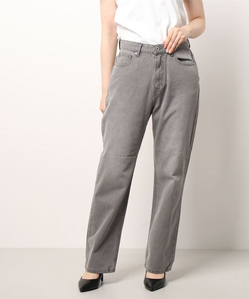 SLOBE IENA（スローブイエナ） デニムパンツ 38 グレー レディース