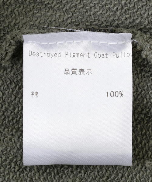 NOT4NERD パーカー NOT4NERD/ノットフォーナード/Destroyed Pigment