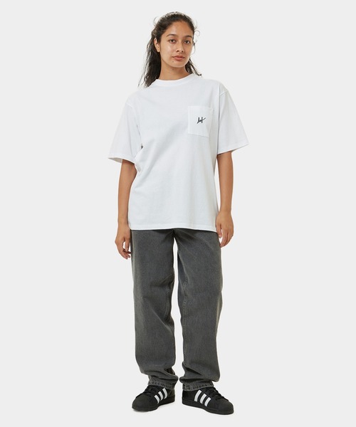 「HUF」 半袖Tシャツ LARGE ブラック メンズ_画像6