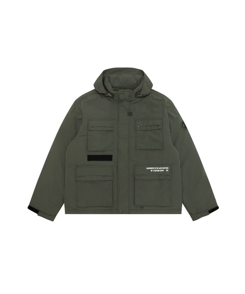 ダウンジャケット ダウン AAPE MAIN DOWN JACKET メンズの画像