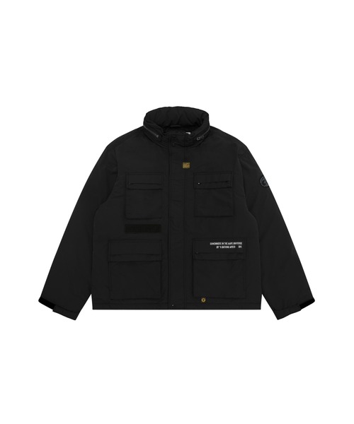 【A BATHING APE】 ダウンジャケット Mサイズ AAPE BY A BATHING APE（エーエイプバイアベイシングエイプ） ダウン