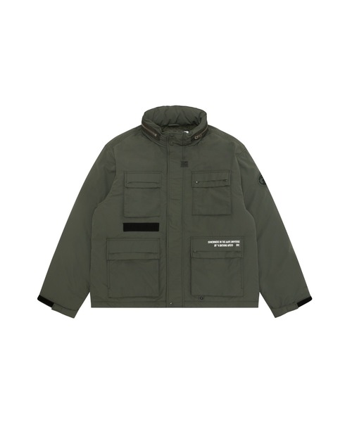 ダウンジャケット ダウン AAPE MAIN DOWN JACKET メンズの画像