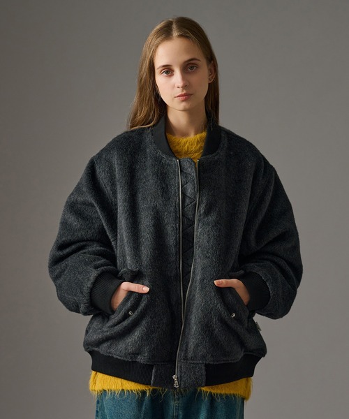 「WETTEMPT」 長袖ニット SMALL マスタード メンズ_画像9